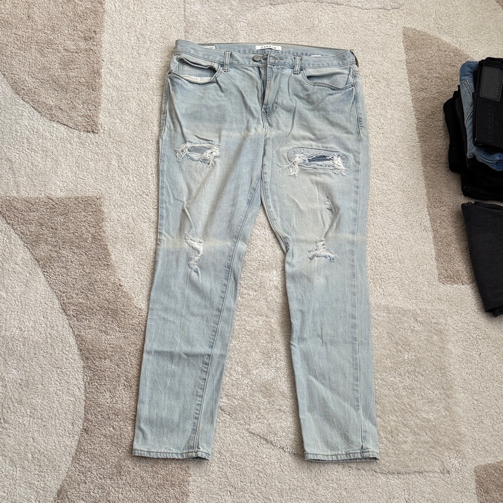 PacSun Light Blue Ripped Skinny Jeans